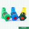Válvulas de fluxo altas plásticas coloridas do tamanho 20-110mm da válvula de parada do punho de Ppr