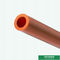 A cor alaranjada PPR plástico conduz um peso mais pesado anti - resistência sujo da compressão