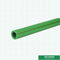 Cor verde plástica de alta temperatura quente da tubulação PN25 da água PPR para a construção de navio