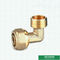 Os encaixes de bronze personalizados de Logo Brass Color PEX parafusam o peso médio dos encaixes