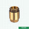 O tipo mais pesado personalizado uma Em-linha não do retorno mola de bronze da maneira verifica a válvula com o Pin plástico
