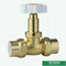 Válvula de bola PN16 de bronze sanitária forte aumentada da válvula de bola da união do dobro da pressão PPR