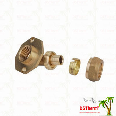 Encaixes de bronze PN25 de L22MM PEX 105 graus de cotovelo de bronze de PEX