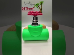 PPR válvula de parada de trabalho pesado válvula globo ajustar o fluxo Tratamento criogênico Passe teste assento 20-110mm