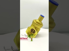 Válvula de fechadura de latão para sistema de encanamento Resistência à corrosão Tamanho personalizado