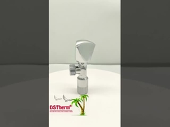 Válvula Angular Cromada com Qualidade Assegurada Design Tradicional para Cozinha e Banheiro