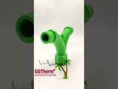 PPR Tipo Y Tee para sistema de tubulação S2.5 Alta durabilidade Modelo sul-americano personalizado