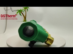 PPR Brass Blue 5 Ways Manifolds Cor e Logotipo personalizados 20mm