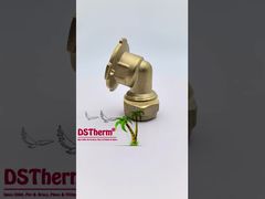 Conexões de latão PEX PN25 de 2' 105 graus Cotovelo Pex