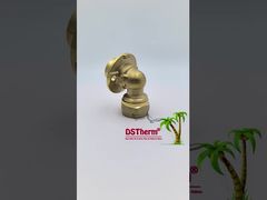 Conexões de latão PEX L22MM PN25 105 Graus Cotovelo de latão PEX