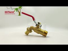 Veja por que escolher Bibcocks com alça de ferro vermelho clássico banhado a ouro para serviços pesados ​​torneira torneira torneira 1/2"