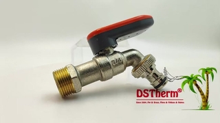 Bibcocks de bola com alça com trava