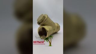 Válvula de filtro em latão Y