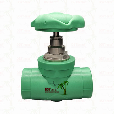 7 mm Espessura Lavadora PPR Portão válvula Fluxo pesado Instalação fácil Anti-ferrugem durável