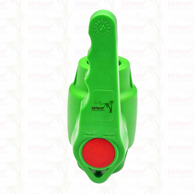 PPR válvula de esferas de plástico com manobra de balanço e manobra de balanço de esferas de latão ergonômica 20-63mm
