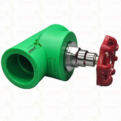 PPR válvula de parada de trabalho pesado válvula globo ajustar o fluxo Tratamento criogênico Passe teste assento 20-110mm
