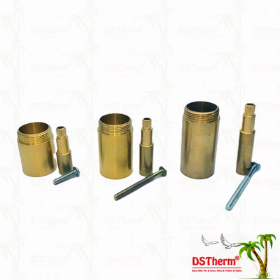 Brass / Cromo revestido de extensão da válvula 1/2 " - 1" Tamanho personalizado
