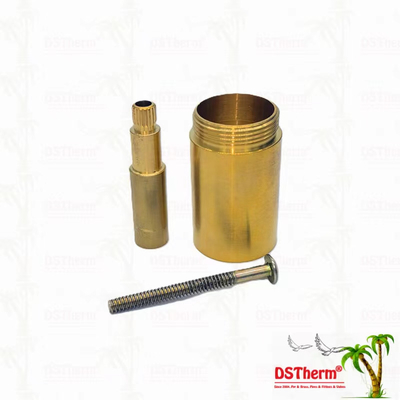 Brass / Cromo revestido de extensão da válvula 1/2 " - 1" Tamanho personalizado