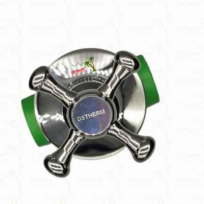 Valva de esferas de luxo revestida com cromo PPR com cartucho de cobre de núcleo de cobre