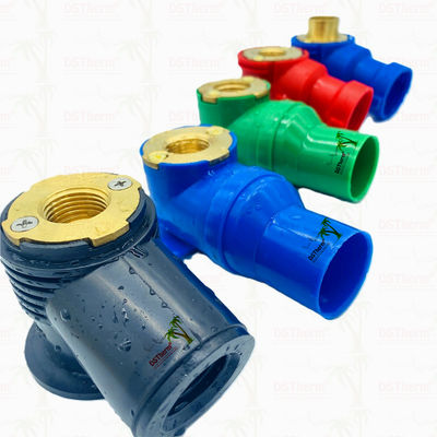Conexões PEX  Cotovelo Rosqueado Fêmea PEX Resistente à Corrosão Instalação Flexível Cor Personalizada