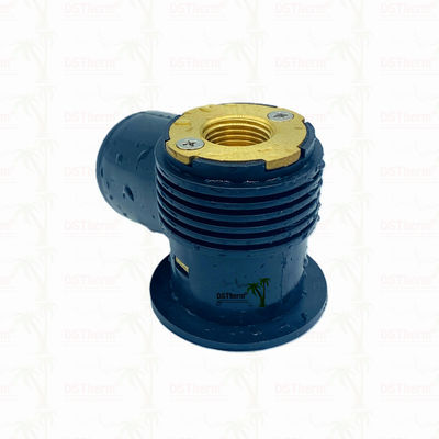 PEX Acessórios PEX Cotovelo Instalação flexível Resistente à corrosão Corpo personalizado