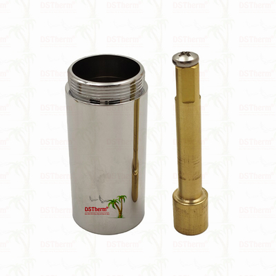 Brass / Chrome Plated Valve Stem Extension Sleeve Cartridge Extension Customized Size