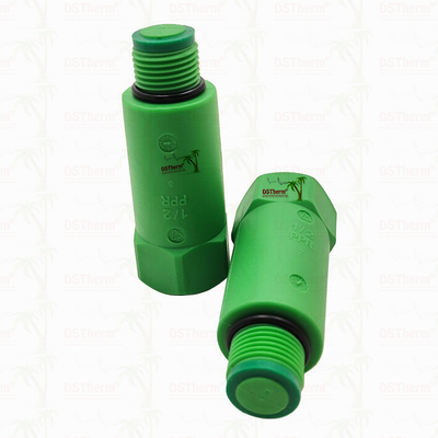 Plug de tubulação PPR Plug de teste PPR Plug de comprimento Plug personalizado Cor/Logo 1/2" 3/4"
