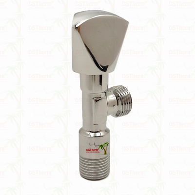 Válvula Angular Cromada com Qualidade Assegurada Design Tradicional para Cozinha e Banheiro
