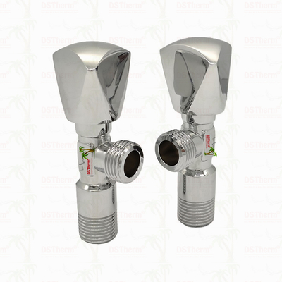 Válvula Angular Cromada com Qualidade Assegurada Design Tradicional para Cozinha e Banheiro