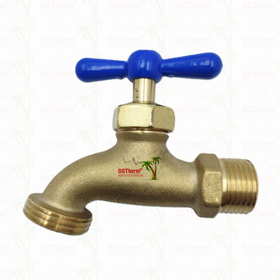 Tubina de Brass Tubina de Brass Bibcock Tubina de Brass Tubina de Água Tubina Material personalizado 1/2" 3/4"