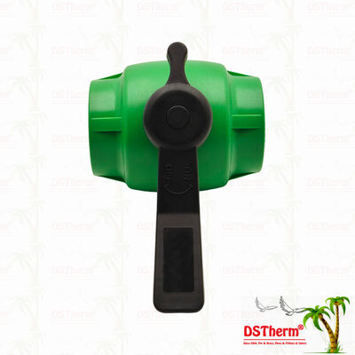 PPR Full Bore Fast Flow Ball Valve com cartucho de latão para tubo PPR 20-63MM personalizável