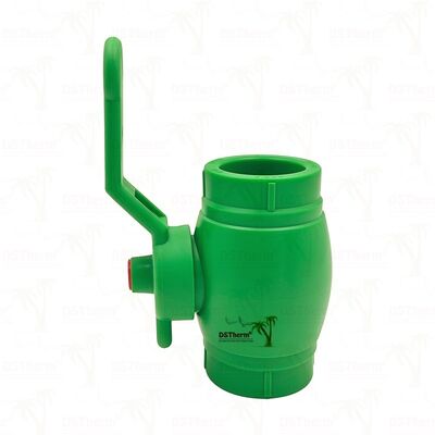 Válvula de Esfera PPR Latão Válvula de Esfera de Latão com Manípulo de Ferro PN25 20-63mm Personalizável