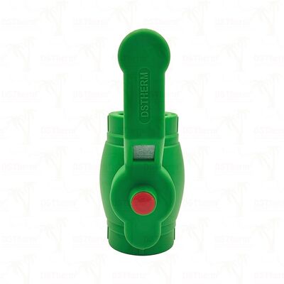 Válvula de Esfera PPR Latão Válvula de Esfera de Latão com Manípulo de Ferro PN25 20-63mm Personalizável