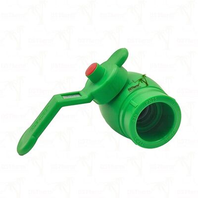Válvula de Esfera PPR Latão Válvula de Esfera de Latão com Manípulo de Ferro PN25 20-63mm Personalizável