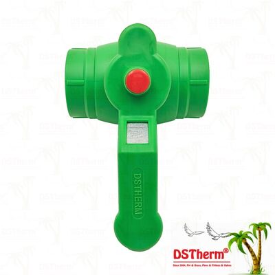 Válvula de Esfera PPR Latão Válvula de Esfera de Latão com Manípulo de Ferro PN25 20-63mm Personalizável