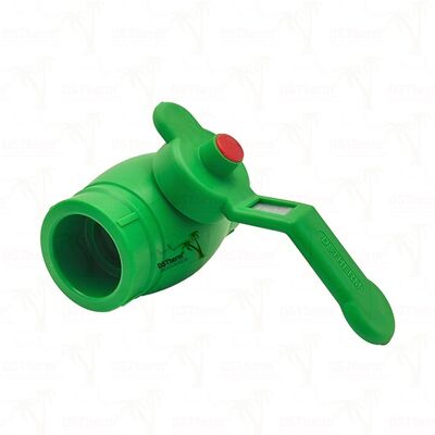 Válvula de Esfera PPR Latão Válvula de Esfera de Latão com Manípulo de Ferro PN25 20-63mm Personalizável