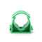 a braçadeira de tubulação plástica dos acessórios da tubulação de 20mm Ppr grampeia a cor verde para a fonte de água
