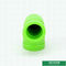 Tamanho plástico verde 20-160mm da tubulação de água para o cotovelo igual do transporte industrial dos líquidos