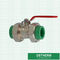 Tipo mais pesado controle forte da água da qualidade da válvula de bola PPR da união do dobro PN25