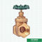 Da água de bronze da cor da polegada CW617N de OEM&amp;ODM 2 válvula de porta de bronze personalizada da haste do molde