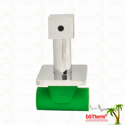 PPR Cromo revestido válvula de parada com manobra de cubo válvula global 20-32mm